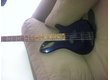 Basse électrique Stagg violet foncé