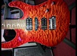 suhr modern fireburst acajou