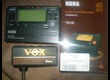 mini ampli vox pour guitare basse et accordeur-métronome korg tm 50