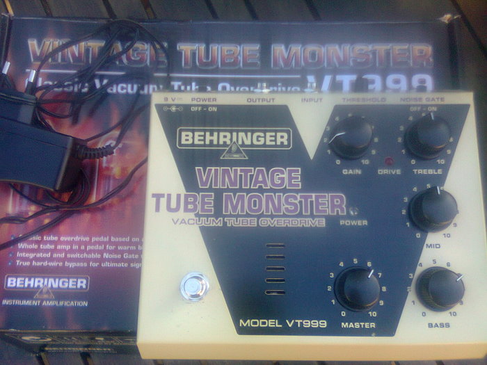 behringer vt999 vintage tube monster pedal public beach facial