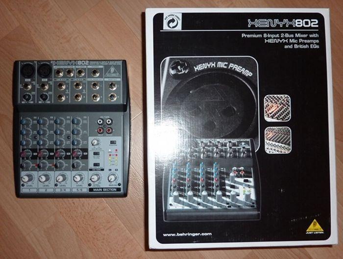 Behringer Xenyx 802 image (#25482) - Audiofanzine