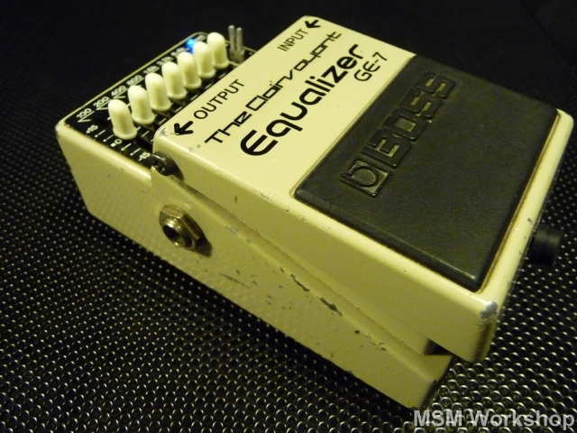 Boss GE-7 Equalizer - The Clairvoyant - Modded by MSM Workshop MSM-Workshop images
