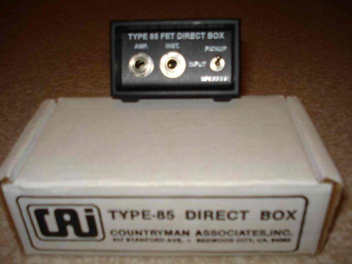 Countryman TYPE 85 Direct Box image (189035) Audiofanzine