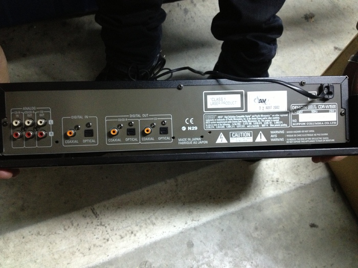 Denon CDRW1500 image (527745) Audiofanzine