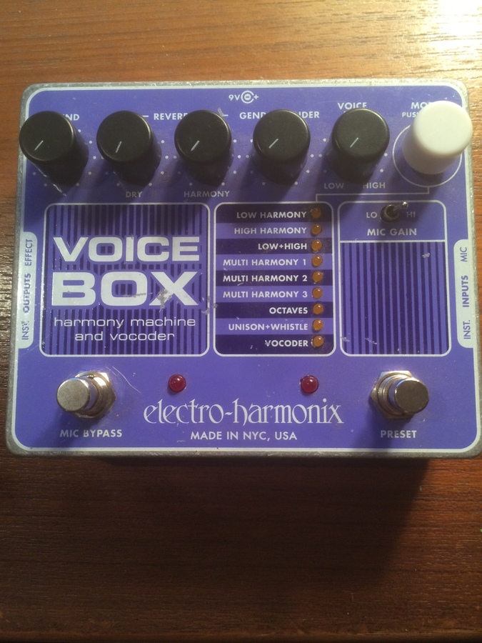 ElectroHarmonix Voice Box image (1614482) Audiofanzine