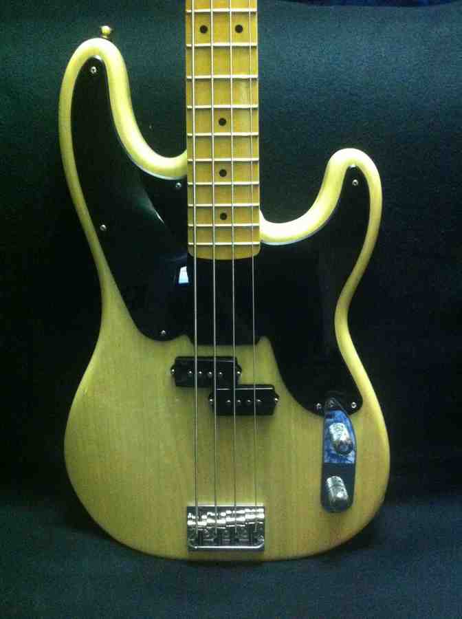 Fender 60th Anniversary P Bass - Blonde Maple soukouss images