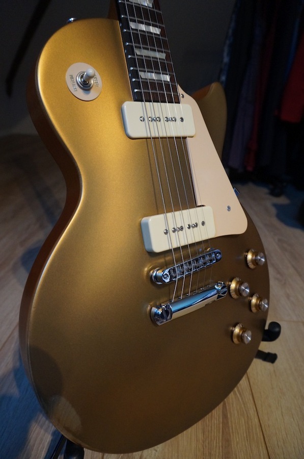 Gibson Les Paul Studio '60s Tribute Darkback Satin Gold Top Dark Back