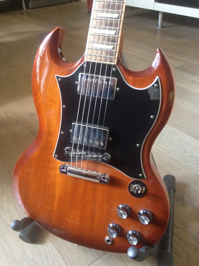 Photo Gibson SG Standard Limited Natural Burst Gibson SG Standard