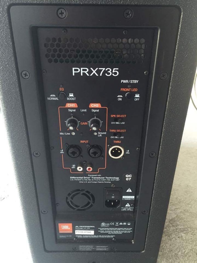 JBL PRX735 image (1542367) Audiofanzine