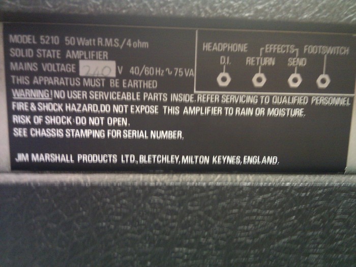 Marshall 5210 [1981-1991] AnalogDevice images