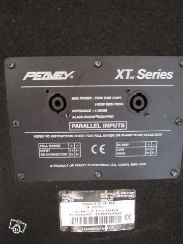 Peavey Hisys 3 XT manudox images