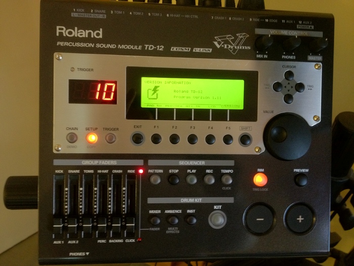 Roland TD-12 Module image (#448805) - Audiofanzine