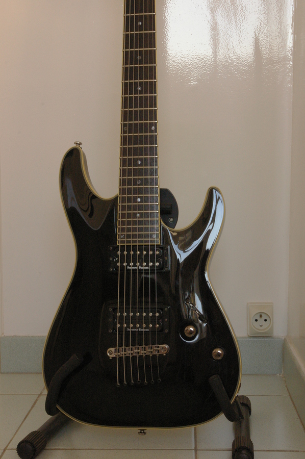 Schecter Blackjack ATX C-7 - Aged Black Satin bouicmusic images
