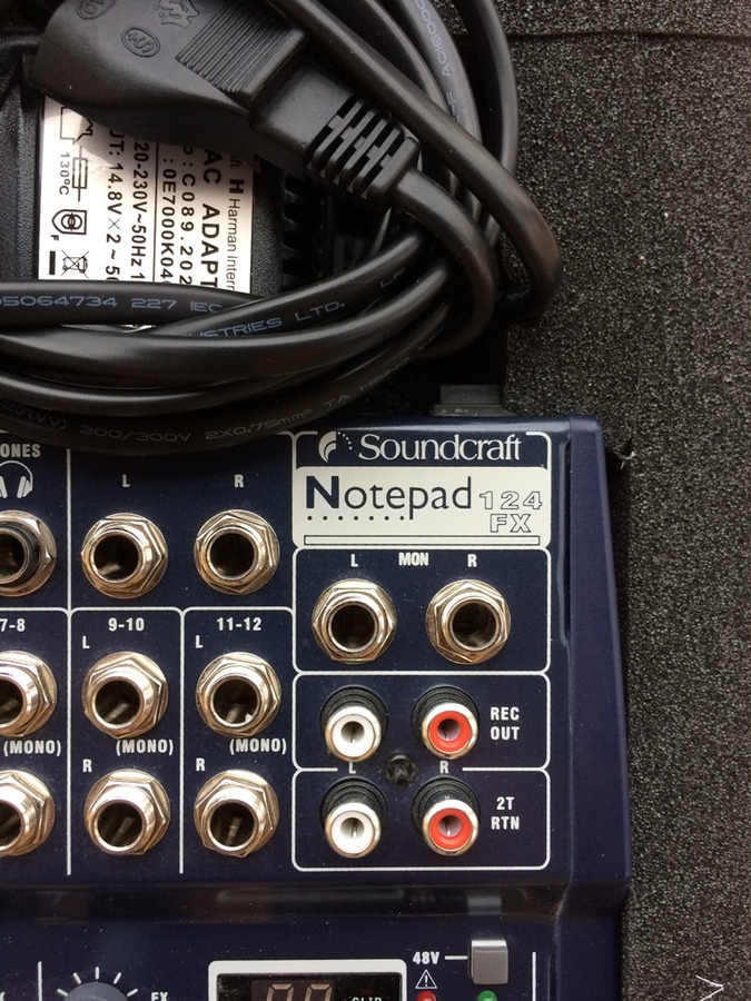 Soundcraft Notepad 124FX image (#1169441) - Audiofanzine