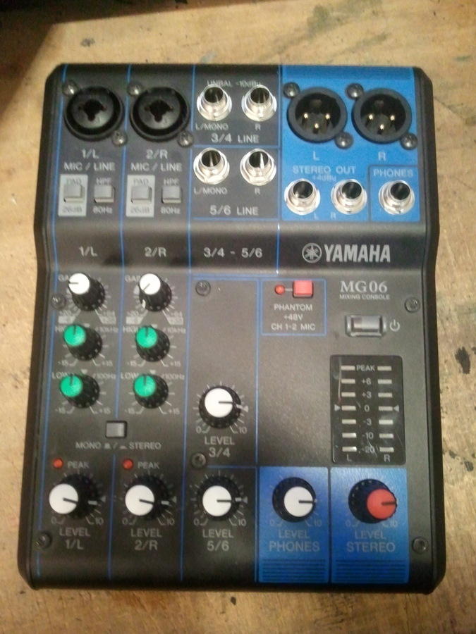 Yamaha MG06 image (1676489) Audiofanzine