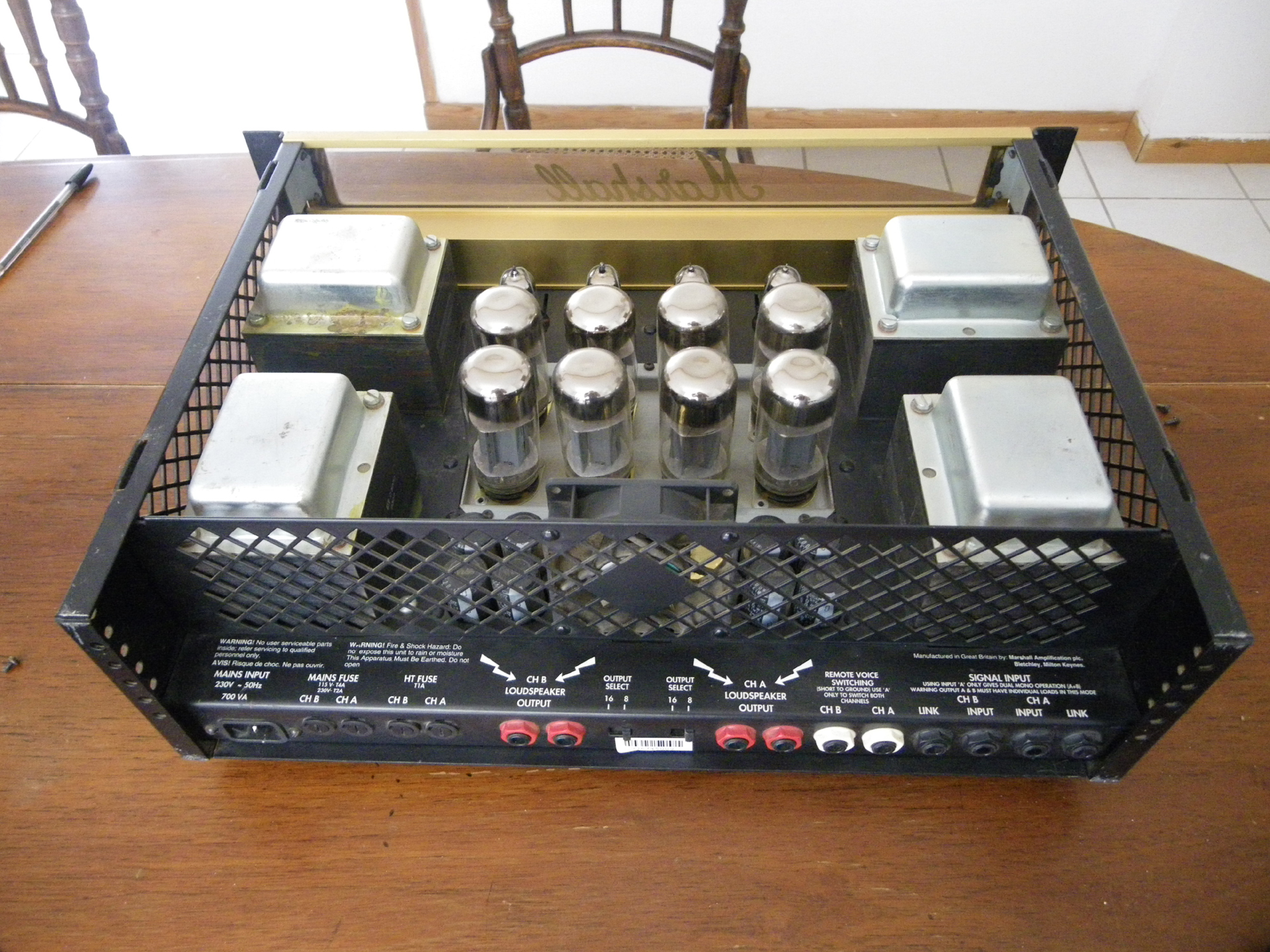 Photo Diago Powerstation PS01 Marshall 9200 power amp 1993 250556[1