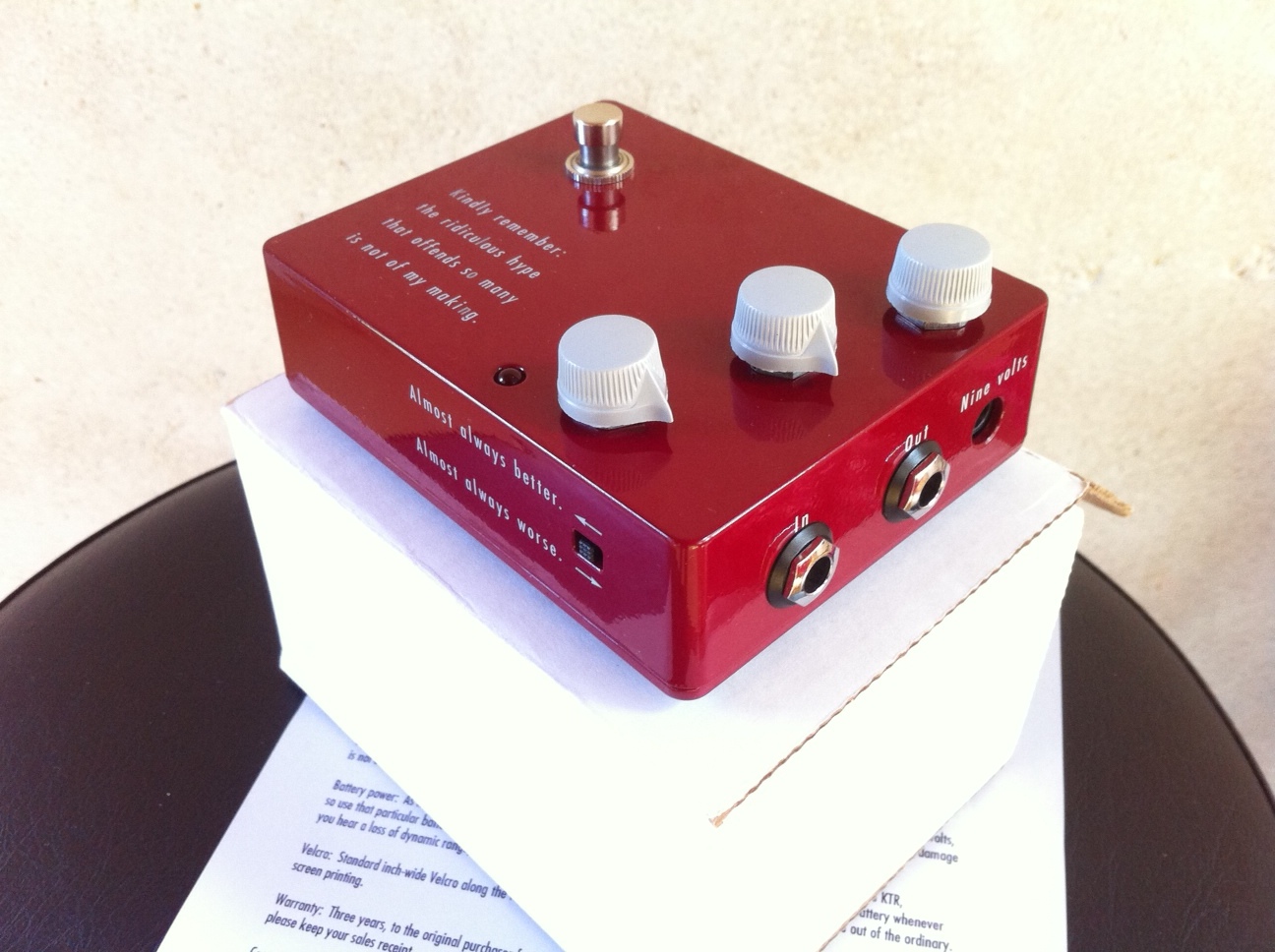 Taurus StompHead 5.CE image (1365752) Audiofanzine