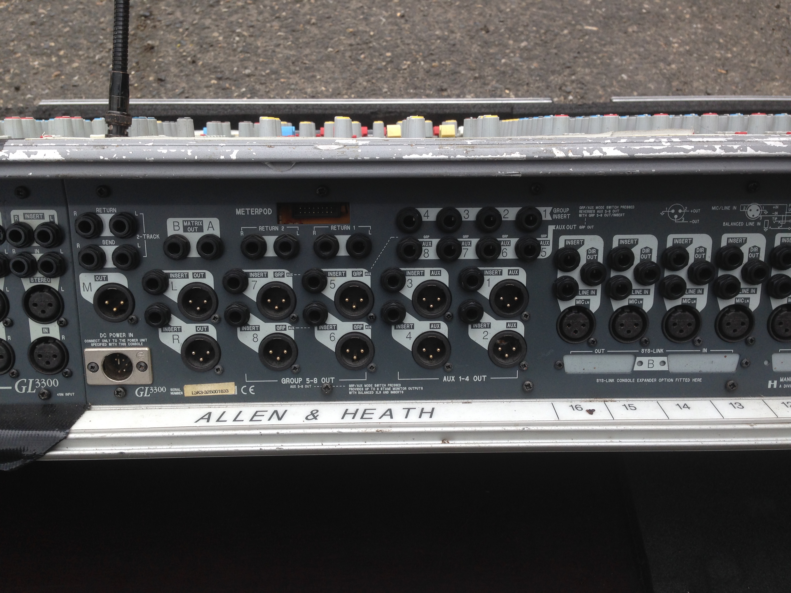 Photo Allen & Heath GL3300 32/8/8/2 Allen4 (1385797) Audiofanzine