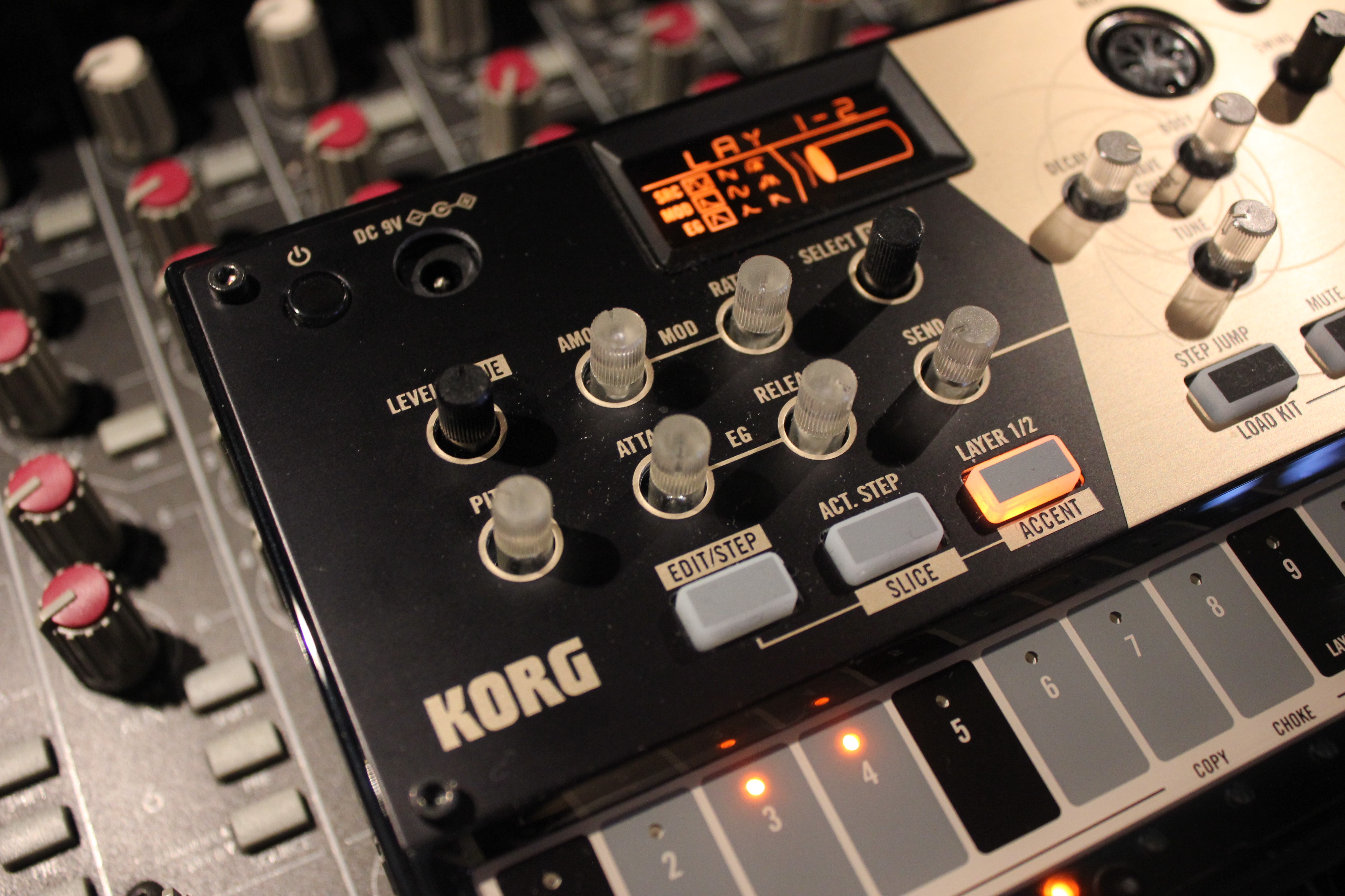 Test Korg Volca Drum, synthétiseur rythmique, séquenceur, boîte à