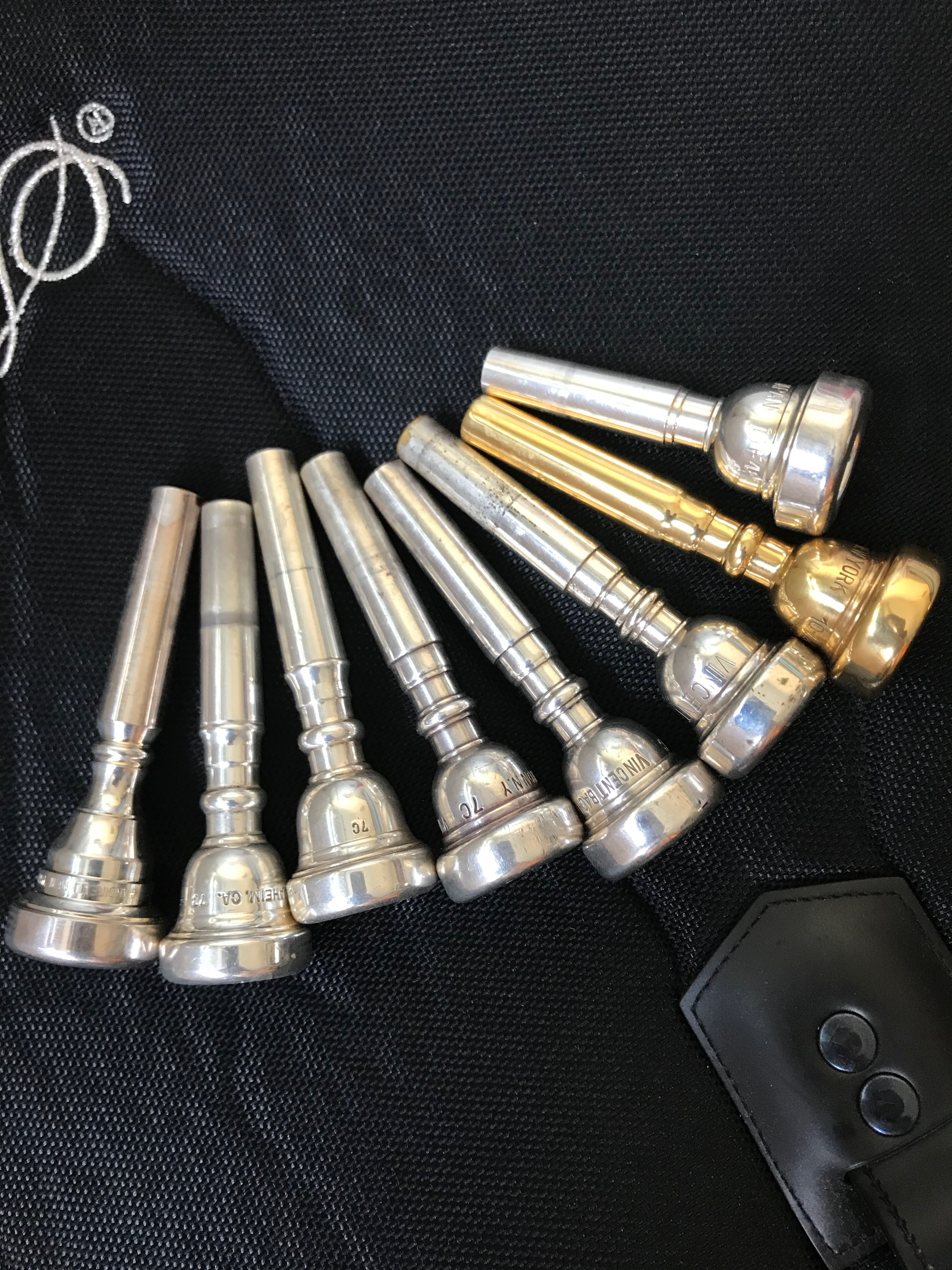 Embouchures de trompette et bugle ( Bach Kanstul Yamaha Giardinelli ...