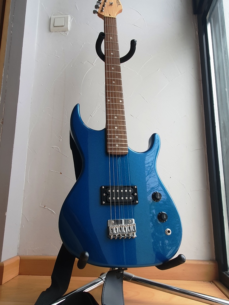 Guitare electrique VISION type Strat à un seul micro (Lorraine