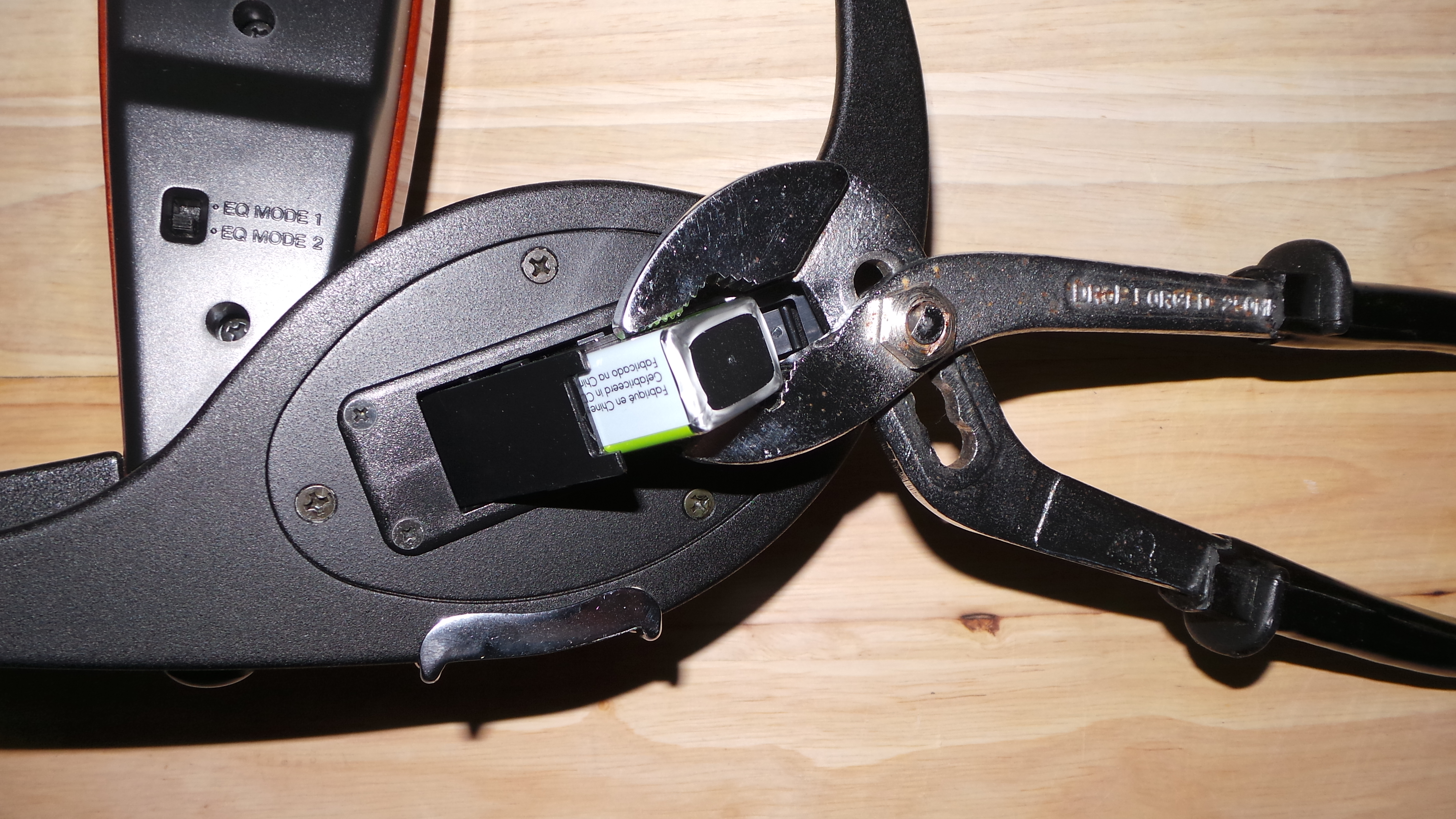 extraire la batterie extraire la batterie