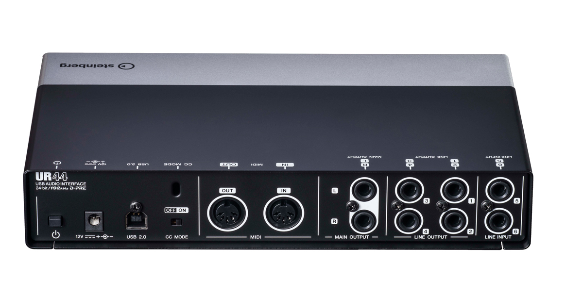 Steinberg announces the UR44 USB audio interface - Audiofanzine