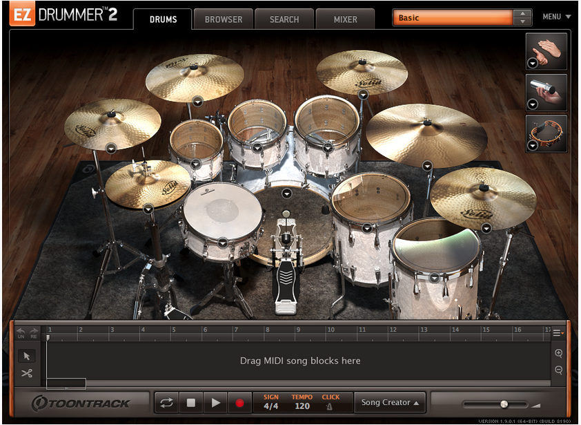 making superior drummer 2