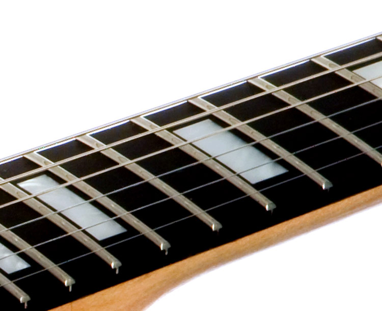perfk Gabarit Luthier Règle Manche Guitare Transparent Améliorer Précision du Fil Frette Accessoires Guitare Electrique 26 pouces 