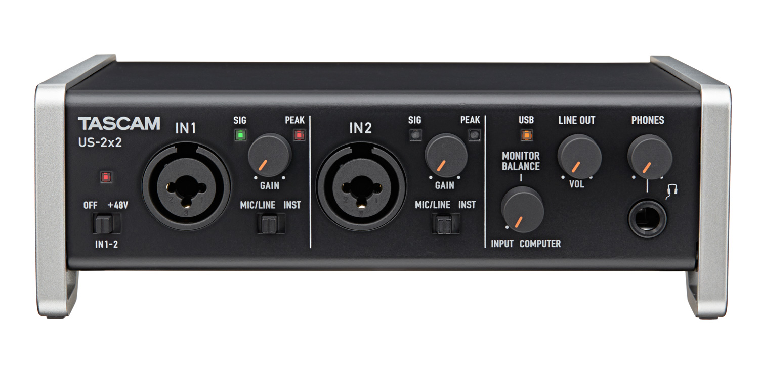 2 new Tascam audio and MIDI interfaces Audiofanzine