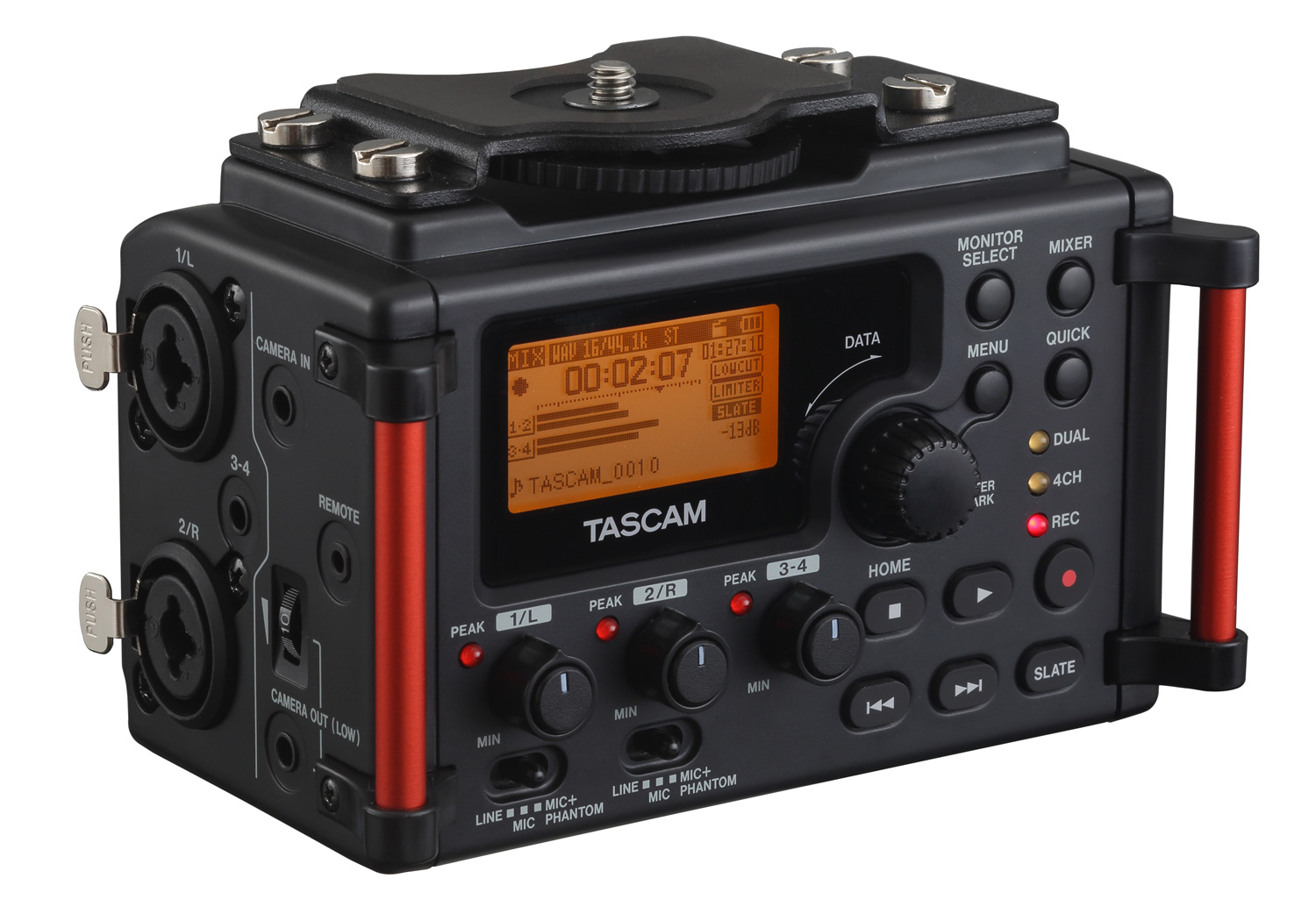 Tascam introduces the DR-60DmkII portable recorder - Audiofanzine