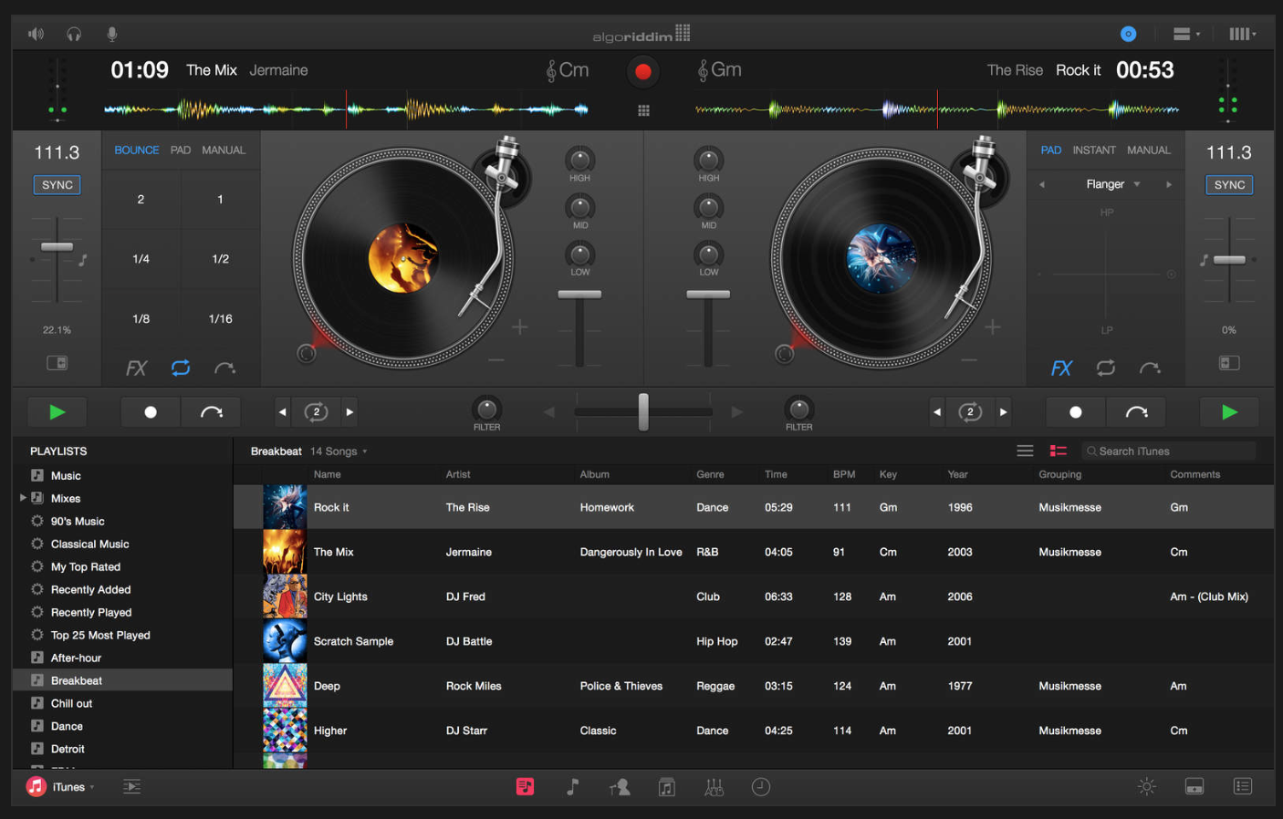Algoriddim djay Pro download the new version for android