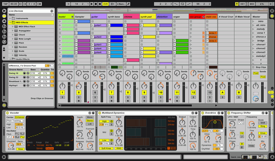 ableton live lite 9 impulse