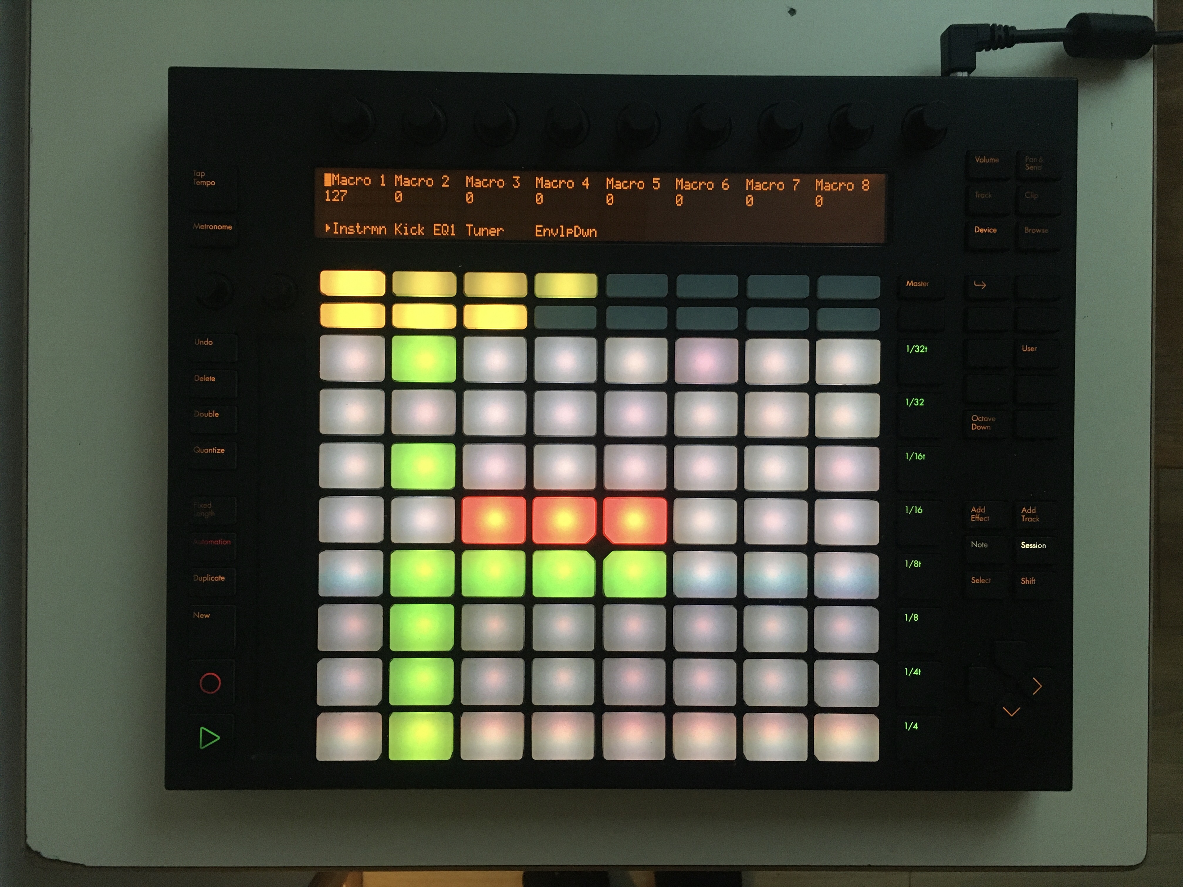 step sequencer ableton push