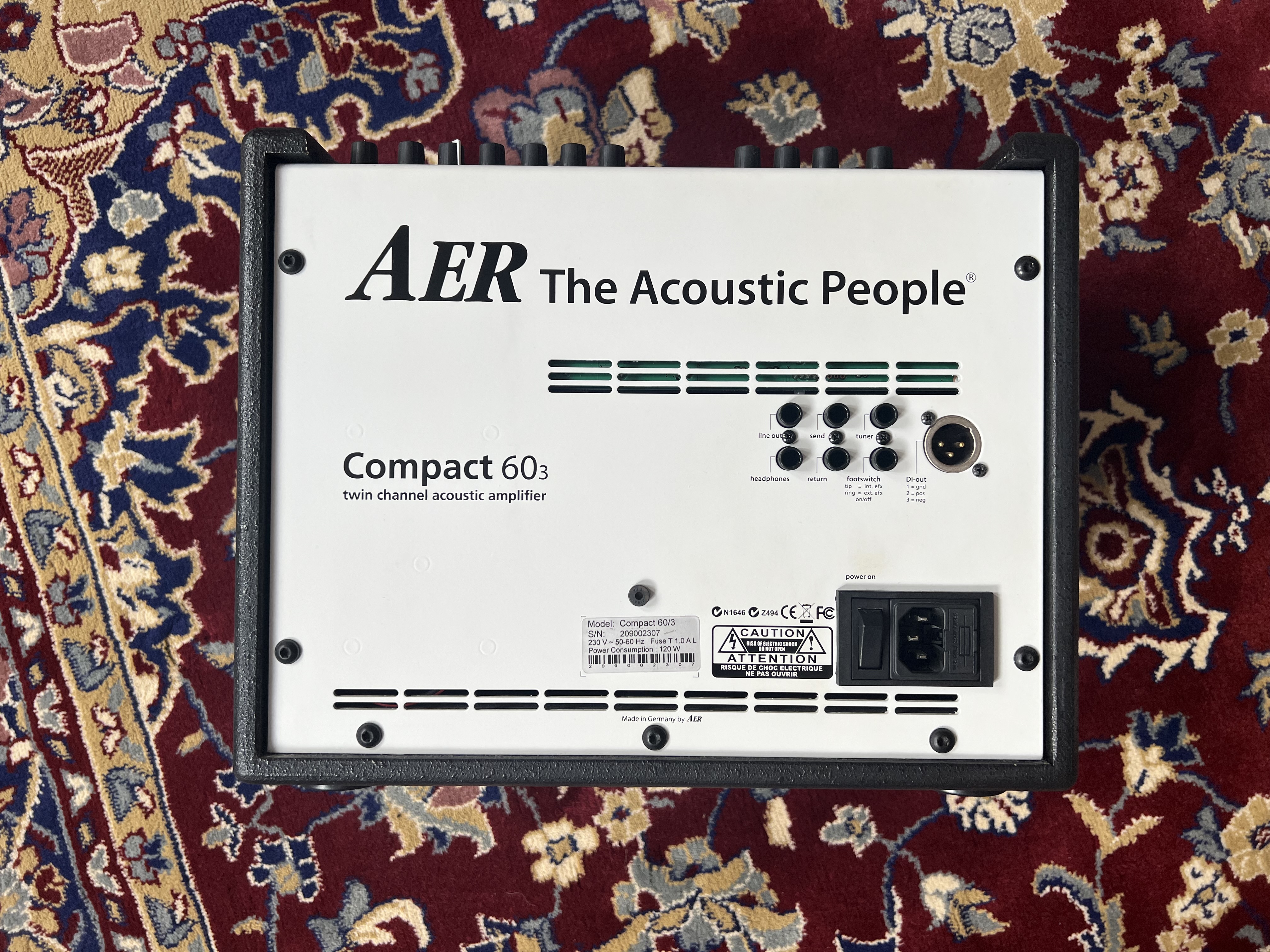Ampli guitare Acoustique AER COMPACT 60 IV - Sud Musique