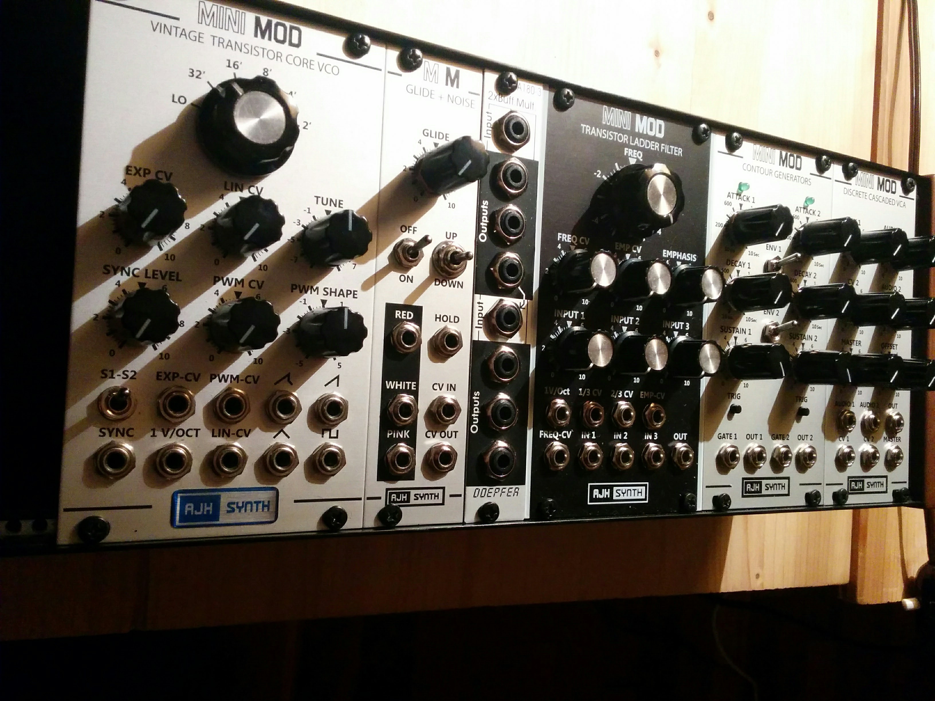 TRANSISTOR LADDER FILTER AJH Synth Transistor Ladder Filter Audiofanzine