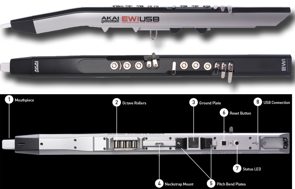 Akai EWI USB image (#763312) - Audiofanzine