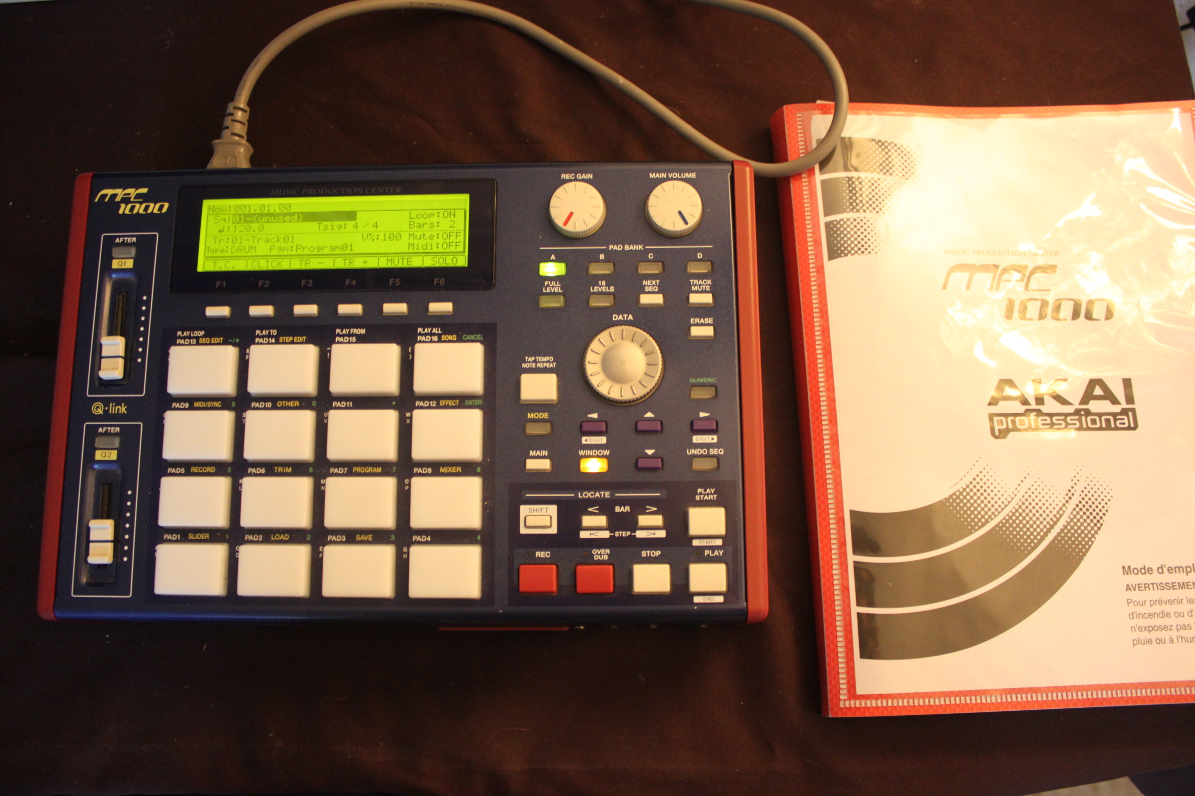 Akai mpc 1000 manual