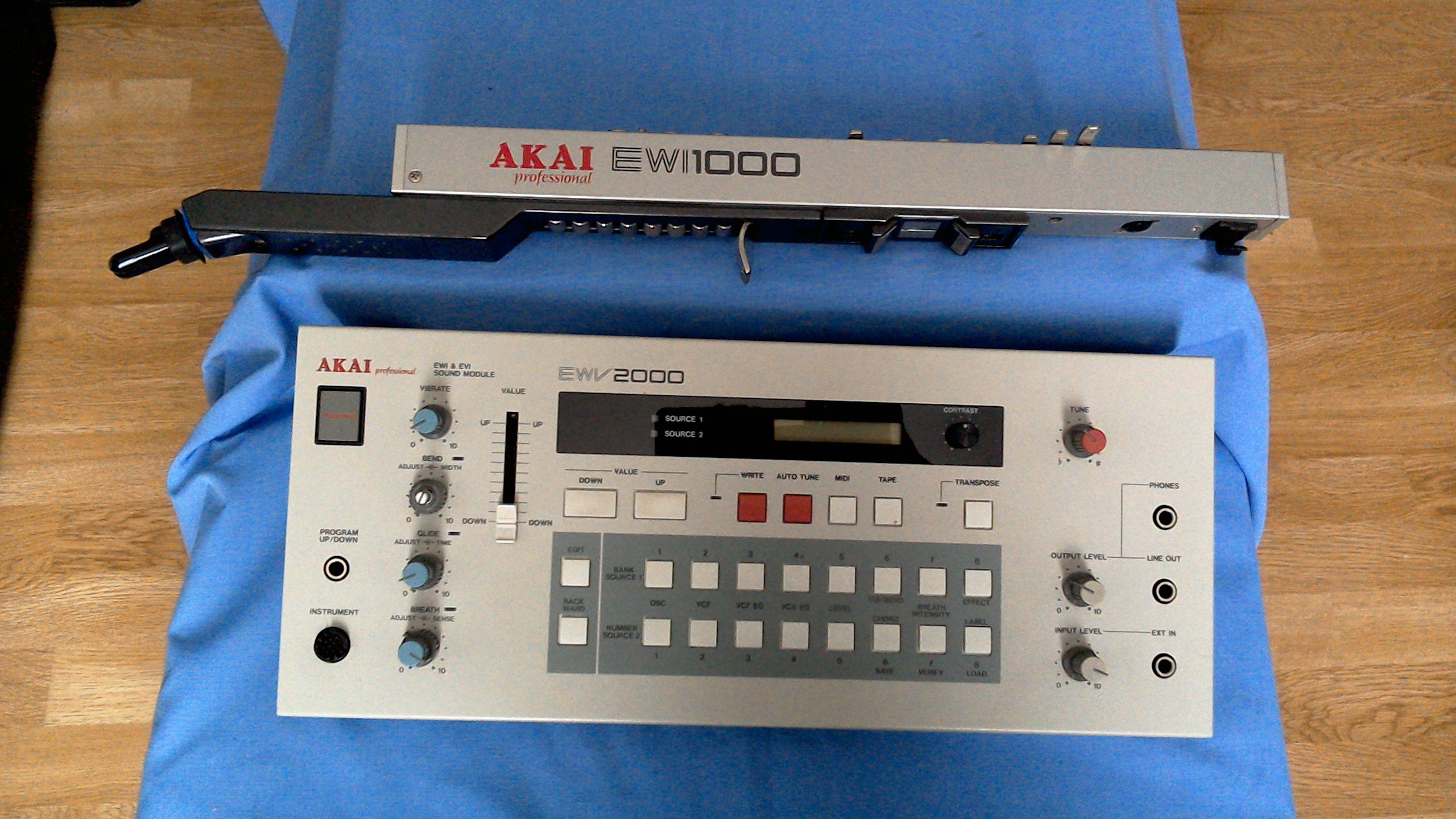 AKAI EWI1000 EWV2000 ウインドシンセサイザー イーウィー - 楽器/器材