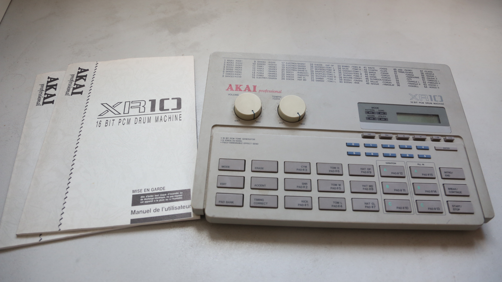 Akai XR10 image (841757) Audiofanzine