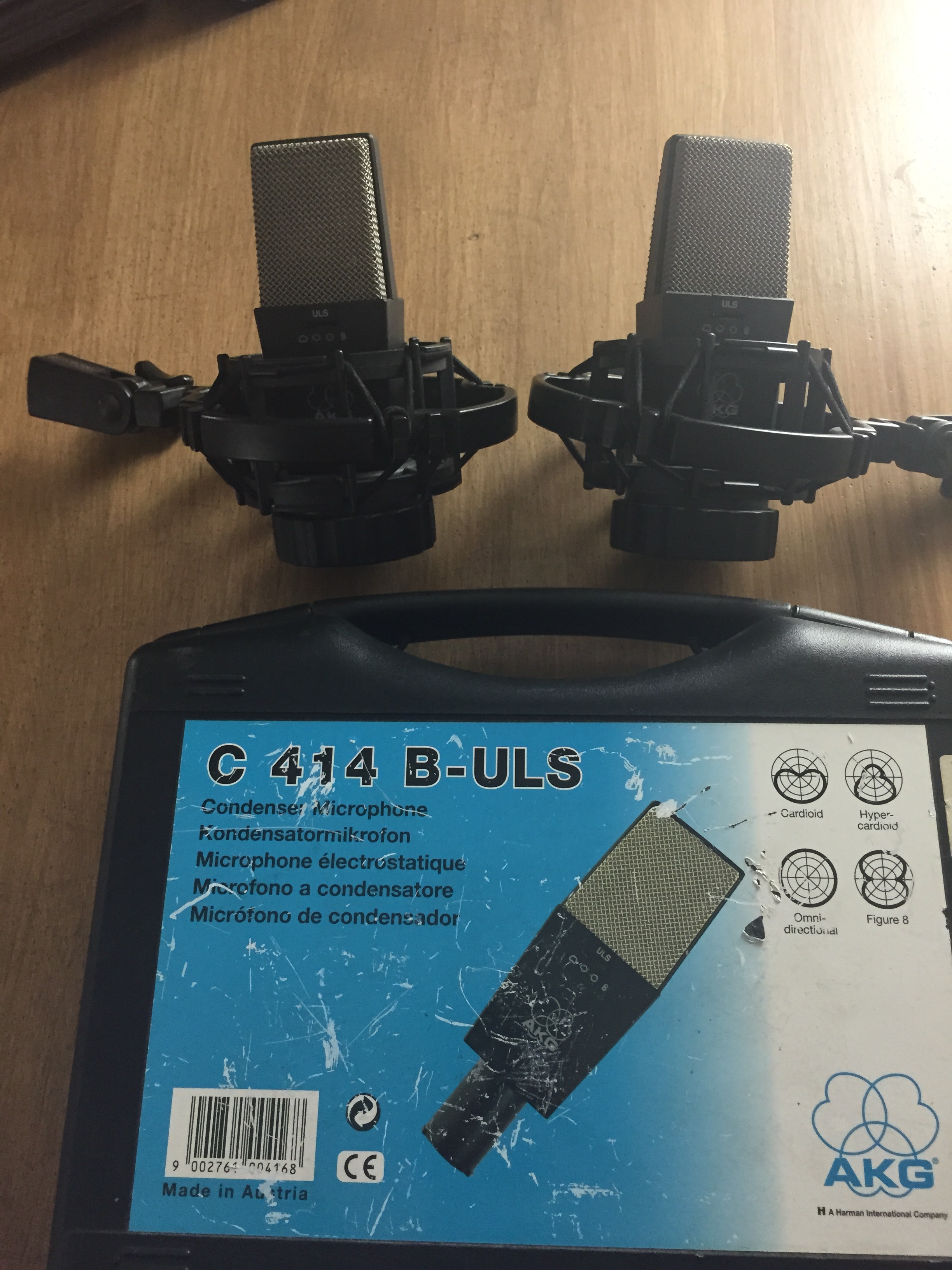 Photo AKG C 414 BULS AKG C414 BTL II (1066085) Audiofanzine
