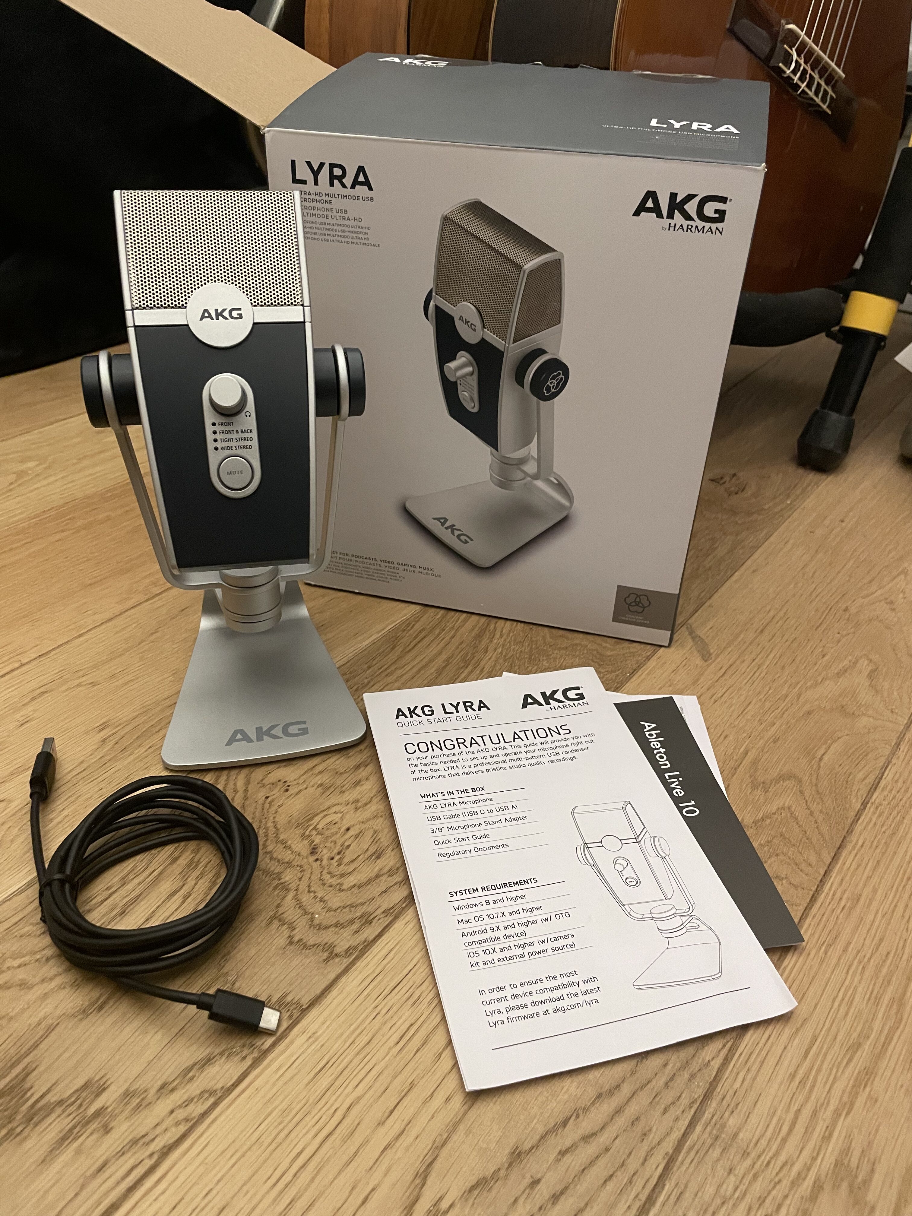 Pack Micro Lyra + Bras : Micro USB AKG - Univers Sons
