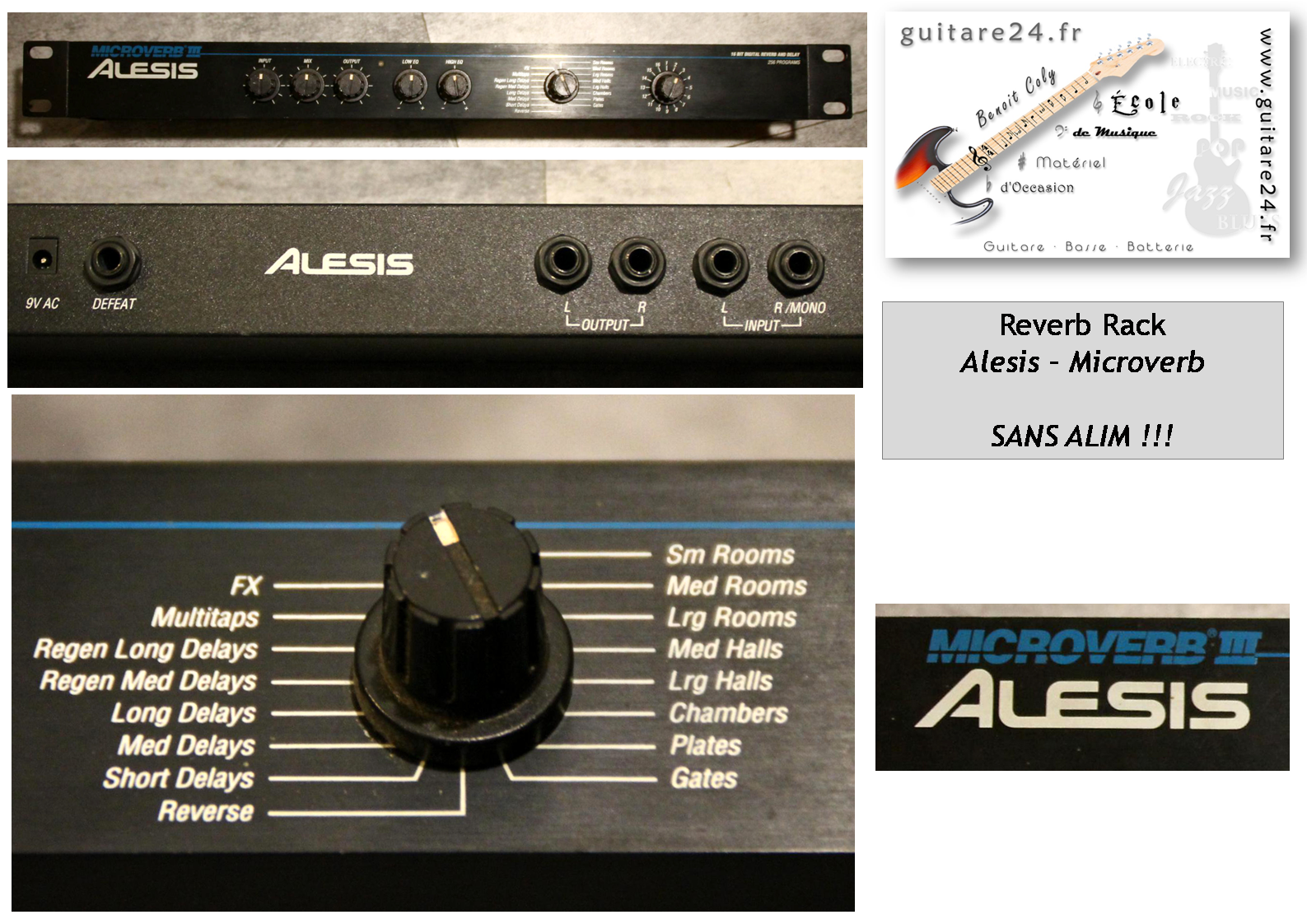 MicroVerb 3 Alesis MicroVerb 3 Audiofanzine