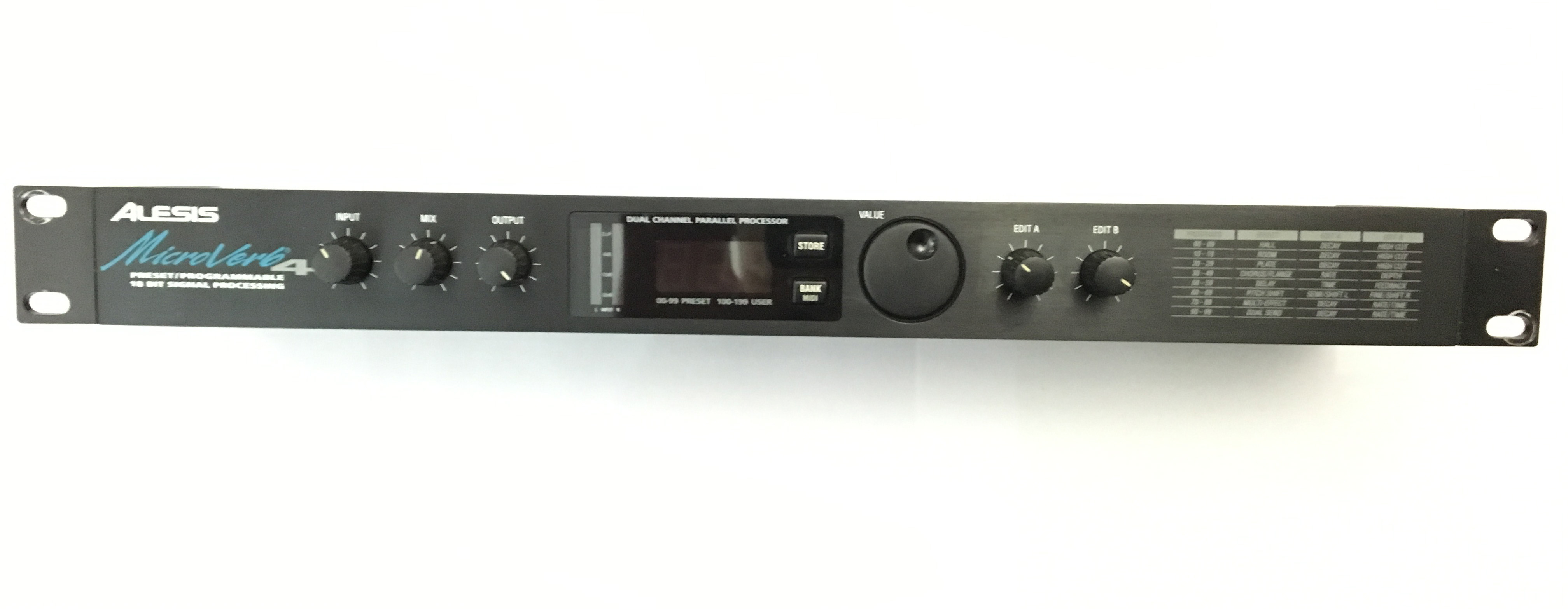 Alesis MicroVerb 4 image (#1416169) - Audiofanzine