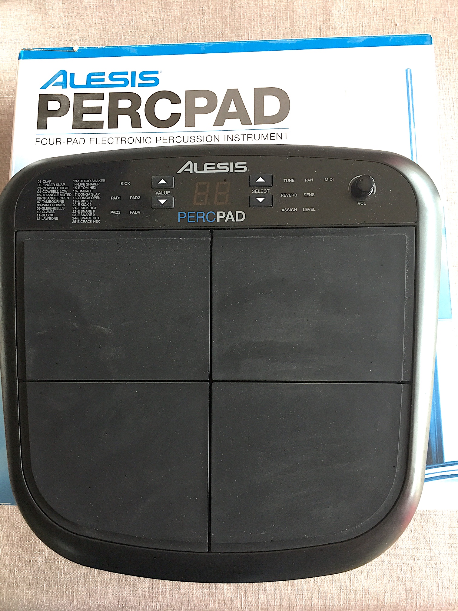 PercPad Alesis PercPad Audiofanzine