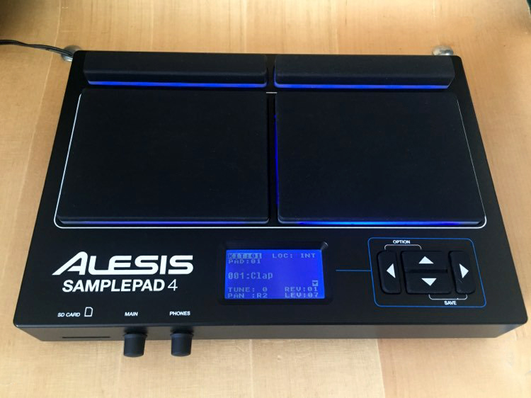 SamplePad 4 Alesis SamplePad 4 Audiofanzine