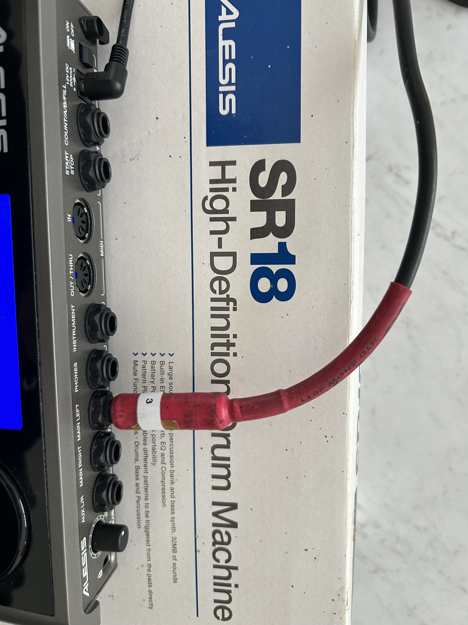 SR-18 - Alesis SR-18 - Audiofanzine
