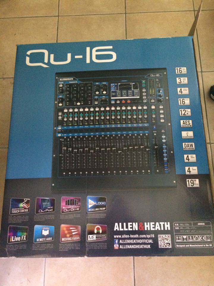 QU16 Allen & Heath Qu16 Audiofanzine