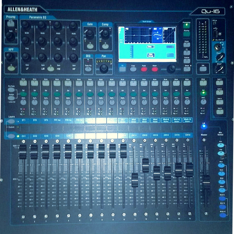 Allen & Heath Qu16 Audiofanzine