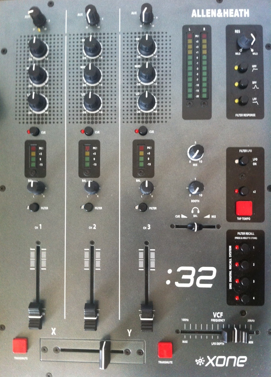 Xone32 Allen & Heath Xone32 Audiofanzine